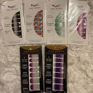 *NIB* Bundle of (6) Nail Stickers/Wraps